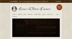 Desktop Screenshot of livingwatersofchino.org